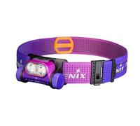 fenix HM65R-T v2.0 Nebula, Rechargeable Lightweight Running & Outdoor Head Torch | 1600 Lumens | 170m | 300 Hrs Max | Bi-Directional Click Adjustable Sport Headband | White & Warm White Beams | IP68