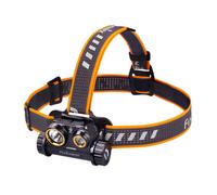 Fenix Hm65R, Usb-C Rechargeable Lightweight Head Torch - 1400 Lm - 163M Beam - Independent & Combined Beams - Ip68 Waterproof