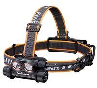 fenix HM75R Dual Power Source Multipurpose Headlamp | 1600 Lumen | 223m Range | Cool White Spot, Neutral White Flood and Red Beams | IP68