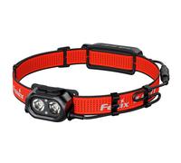 Fenix HP12R-T Black Rechargeable Running & Outdoor Headlamp | 1300 Lumen | 200m | 310 Hrs Max | Cool White + Warm White Spot Beams | Rear Battery case with Red Warning Light| IP68