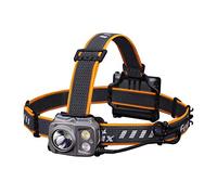 Fenix HP16R, Rechargeable, Lightweight High-Performance Outdoors, Fishing & Work Head Torch | 1250 Lumens | 255m | 300 Hrs Max | Dual Beams | Red Light Mode | 3000 mAh Li-Po | 4x AA Compatible | IP66