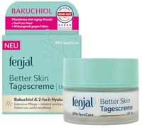 fenjal Better Skin Day Cream 50 ml with Bakuchiol, Double Hyaluron, SPF 20 | Vegan face care for smoother complexion, free from silicone, SPF 20, morning after cleansing on face