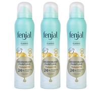 Fenjal Classic Perfume Deodorant Spray - 150ml (Pack of 3)