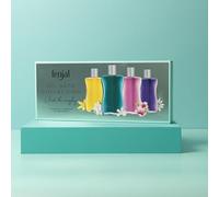 Fenjal Creme Bathing Oil Collection Gift Set, 4 x 50ml | Luxurious Bubbles, Nourished & Cleansed Skin, 4 Iconic Scent - Classic, Intensive, Passion flower, Moringa