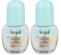 Fenjal Crème Deodorant Roll-On 50ml, Anti-perspirant, Pack of 2
