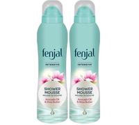 Fenjal Instensive Shower Mousse - Silky Soft and Nourished Skin - Bergamot and Vanilla 200 ml (Pack of 2)