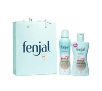 Fenjal Intensive cleanse & hydrate gifting set | For hydrated, and beautifully scented skin | Gift Set Contain : 1x Shower Mousse 200ml , 1x Body Milk 200ml