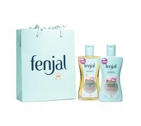 Fenjal Intensive shower gifting set | Gently cleanse your skin | Upto 8 hours of long-lasting hydration | Gift set contain: 1x Shower Cream 200ml , 1x Shower oil 225ml