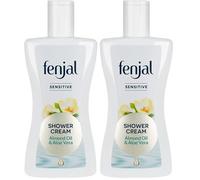 Fenjal Sensitive Body Shower Crème, 200ml, Almond Oil, Aloe Vera, Pack of 2