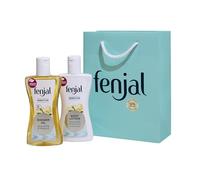 Fenjal Sensitive Cleanse & Hydrate Gift Set, Shower Oil and Body Lotion