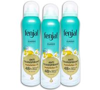 Fenjal Sensitive Deodorant Spray 6 x 150 ml Pack of 6