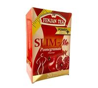 Fenjan Power Blend Slim-Me Pomegranate Tea 30g | 20 Tea Bags (Pack of 6)