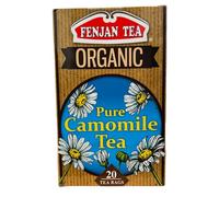 Fenjan Tea Organic Pure Camomile Tea 40g - 20 Bags (Pack of 6)