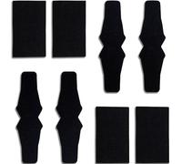 FENJANER Archery 4 Set Arrow Rest Felt Tape Sticker- Anti Slip Sticker Pad Felt for QAD HDX Drop Away Compound Bow Arrow Rest