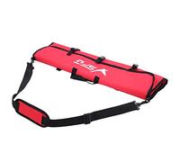 FENJANER Archery Recurve Bow Accessories Bag Takedown Bow Case with Adjustable Shoulder Strap for Hunting Shooting (Red)
