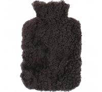 Fenland Curly Wool Hot Water Bottle Cover 2L - Brown - 2Liters - Sheepskin