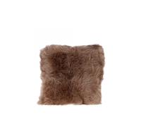 Fenland England Real Sheepskin Fluffy Cushion in Light Brown Fenland England Light Brown
