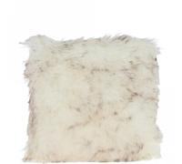 Fenland Sheepskin Cushion - One Size - Wolf Tip - Sheepskin