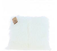 Fenland Sheepskin Fenland Genuine Lamb Wool Cushion Warm, Soft And Elegant Design - Ivory (40Cm X 40Cm)