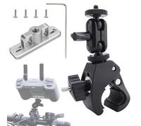 Fenmaru Bike Bracket Bicycle Mount Holder Compatible with DJI RC/RC 2 Controller,Bike Clip Bicycle Mounting Bracket Compatible with DJI OSMO Action/Pcoket 3 Sport Camera Accessories (Base+Bracket)