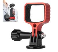 Fenmaru Metal Expansion Clip Adapter Mount Stand Compatible with DJI Osmo Pocket 3,Gimbal Camera Fixed Frame Bracket Holder Accessories (Red)