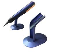 Fenmaru Metal Hair Straightener Stand for Dyson Airstrait HT01, Dyson HD16/HD15/HD08, Desk Stand, Hair Dryer Holder (Blue)