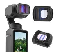 Fenmaru Movie Anamorphic Lens Compatible with DJI Osmo Pocket 3,1.15X Widescreen Magnetic Suction Lens Gimbal Filter Accessories