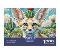 Fennec Fox 1000 Piece Puzzles Animal for Adults Challenging Gift Memory Games Relaxing 70x50cm/1000pcs