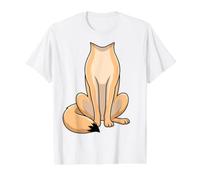 Fennec Fox Costume Halloween Desert Animal Design Value Graphic T-Shirt, Men, White, XL