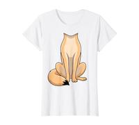Fennec Fox Costume Halloween Desert Animal Design Value Graphic T-Shirt, Women, White, M