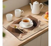 Fennec Fox Cub in Den Desk Mat Washable Table Protector Waterproof Table Cover Protector Desk Placemats Heat Resistant Non-Slip Desks Cover for Desktop, Coffee Dining Tables 50x40cm