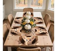 Fennec Fox Cub in Den Placemats Set 30x45cm*6 Heat Resistant Washable Placemat Waterproof Table Placemats Non-Slip Wipeable Tables Mat Kitchen Place Mats for Dining Party Home Decor