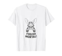 Fennec Fox Cute Evil Villain Foolish Mortal Meme T-Shirt
