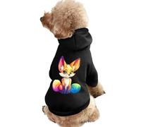 Fennec Fox Dog Hoodie Sweatshirt Pet Clothes Dog Pullover Sweaters Winter Jacket for Dogs Cats