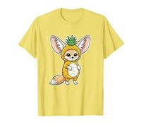 Fennec Fox in Pineapple Costume Cute Halloween Animal T-Shirt