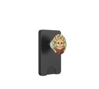 Fennec Fox Reading Book Daisy Flower Cottagecore Bookworm PopSockets PopWallet for MagSafe