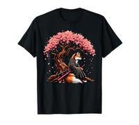 Fennec Samurai Japan Graphic Japanese Culture Warrior T-Shirt