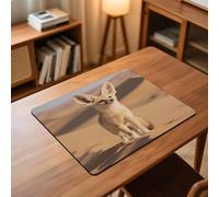 FennecFox Desk Mat Washable Table Protector Waterproof Table Cover Protector Desk Placemats Heat Resistant Non-Slip Desks Cover for Desktop, Coffee Dining Tables 60x50cm