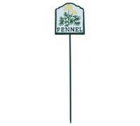 Fennel Herb Sign Marker Label Cast Iron Plant Plaque Garden Yard Allotment