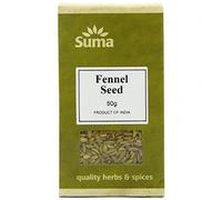 Fennel Seeds 50g by Suma Wholefoods. Price is for a pack of 6