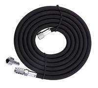 FENNGDA 10ft Nylon Braided Airbrush Hose with Quick Release Disconnect Coupler, 1/8" BSP Male and Female Connection