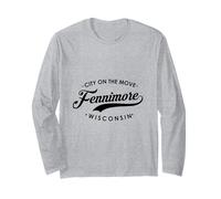 Fennimore WI City on The Move for Men Women. Long Sleeve T-Shirt