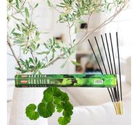 Fenny's Creations Incense Sticks Geranium Incense sticks, Fragrance Incense Stick Krishan Indian 120 Joss sticks