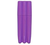 Fenny's Creations Kingsize Triple Preroll Cone Holder Air Tight Case 3 Tubes Plastic Cone Case Cigar Holder Storage Accessories for Travel Outdoor (No Cigars Included) (Purple)