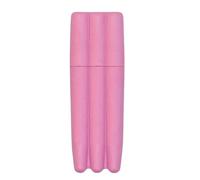 Fenny's Creations Kingsize Triple Preroll Cone Holder Air Tight Case 3 Tubes Plastic Cone Case Cigar Holder Storage Accessories for Travel Outdoor (No Cigars Included) (Pink)