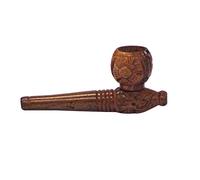 Fenny's Creations Wooden Tobacco Smoking Pipe Hand Pocket Size 3" (WD234)