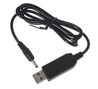 FENOHREFE for 3.0 USB To 12V 1.5A 3.5/4.4/5.5mm Step Up Converter Cable Boost Line For WiFi Router LED Strip and more 12V Devic