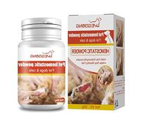 FENOHREFE Styptic Stop Bleeding Powder Safe For Dogs Cats Pet Puppy Blood Stopper Anti-inflammatory Broken Injury Blood Stopper-powder Stick Bandage Large For Dogs Nails-compress Pet Wound Powder