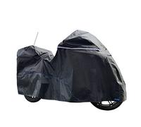 FENRIR 275CM 420D Motorcycle Cover Outdoor Waterproof compatible with Harley Davidson Electra Glide Street Glide Road Glide Ultra Limited Gold Wing Tour RoadMaster Pursuit K1600GTL R18Transcontinental