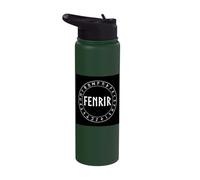 Fenrir Ancient Norse Mythology Stainless Steel Insulated Water Bottle